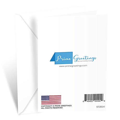 Happy Birthday Greeting Card For Your Great-Grandson | Made in America | Eco-Friendly | Thick Card Stock with Premium Envelope 5in x 7.75in | Packaged in Protective Mailer | Prime Greetings