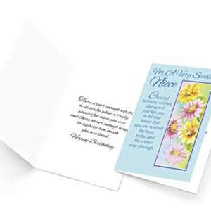 Happy Birthday Card For Niece For Adults | Made in America | Eco-Friendly | Thick Card Stock with Premium Envelope 5in x 7.75in | Packaged in Protective Mailer | Prime Greetings