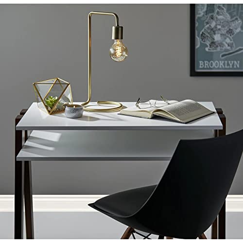 Adesso Home 3037-21 Transitional One Light Pendant from Morgan Collection Finish, 9.00 inches, Antique Brass