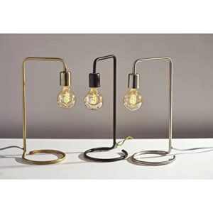 Adesso Home 3037-21 Transitional One Light Pendant from Morgan Collection Finish, 9.00 inches, Antique Brass