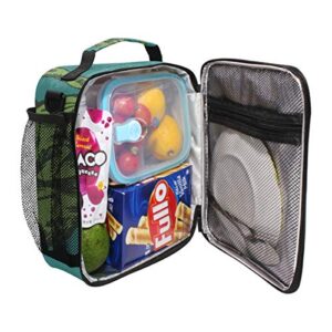 Lunch Bag Insulated Boxes Cooler Lunch Handbags Skateboard Dinosaur Organizer Containers for Picnic School Office