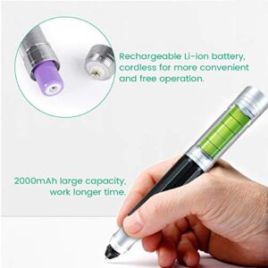 Engraving Pen Engraver Rechargeable Electric Cordless Grinding Pen DIY Rotary Tool Kit for Metal Wood Jewelry Engraving Carving Polishing Drilling Lettering