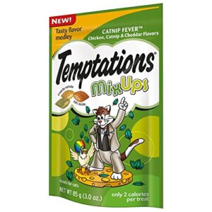 Temptations Cat Treats Mix-Ups Snack Treats Variety Bundle 4 Pack (Catnip,Turkey,Backyard Cookout & Surfer Treat Flavors)