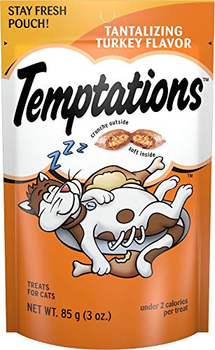 Temptations Cat Treats Mix-Ups Snack Treats Variety Bundle 4 Pack (Catnip,Turkey,Backyard Cookout & Surfer Treat Flavors)