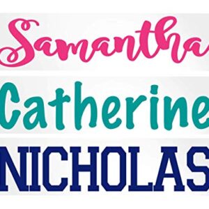 Personalized Name Decal for Yeti Tumbler, Car or Laptop, Your Choice of Color & Style | Decals by ADavis