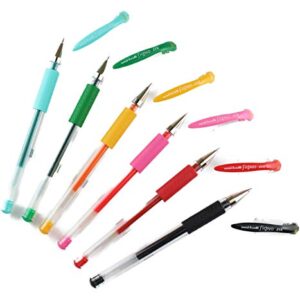 Uni-ball Signo UM-151 Gel Ink Pen, 0.38 mm,19 colors set with MIYABI stationery store original pen case(UM151-19C)