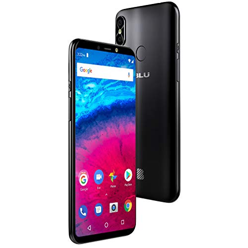 BLU Studio Mega 2018-6.0” HD Unlocked Smartphone with Dual Main Camera -Black