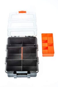 se multi-section plastic container - 87113db