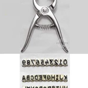 Tattoo Pliers Kit, Marking Pliers, Farm Animals, Livestock, Animal Identification