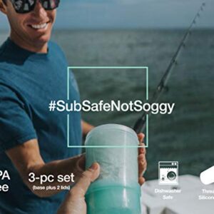 SubSafe Sub Sandwich Container – This Reusable Sandwich Container Keeps Your Sub Safe, Not Soggy – Ideal Boating Accessories and Cooler Accessories – As Seen On Shark Tank, Makes a Great Gift