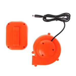 SAVEMORE4U18 Electric Mini Fan Blower for Doll Mascot Head Inflatable Costume 6V Powered by AA Dry Battery