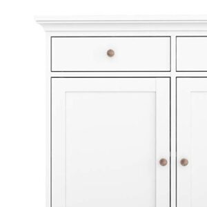 Tvilum Sonoma Sideboard with 3 Doors and 3 Drawers, White