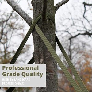 Habitech 250' Tree Tie Strap Staking and Guying Material - Made in USA - 1,800 Lbs Strength