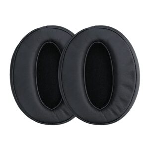 kwmobile ear pads compatible with sennheiser hd 4.50 btnc earpads - 2x replacement for headphones - black