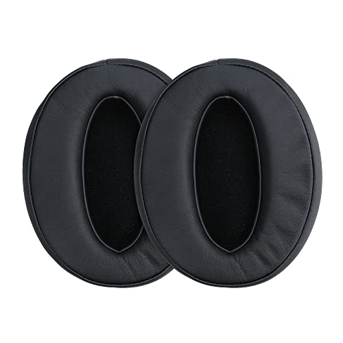 kwmobile Ear Pads Compatible with Sennheiser HD 4.50 BTNC Earpads - 2X Replacement for Headphones - Black