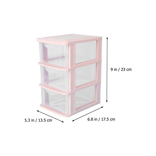 UPKOCH Plastic Dresser 1pc plastic drawers drawer storage cabinet desktop storage case multilayer storage plastic drawers box 4x6 picture frame Small Plastic Drawer Organizer