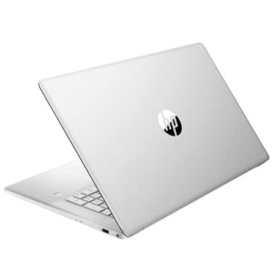 HP 17 Notebook Laptop, 17.3’’ HD+ Touchscreen, AMD Ryzen 5 5625U, 32GB RAM, 1TB NVMe PCIe M.2 SSD, Wi-Fi, Backlit Keyboard, Fingerprint, Bluetooth, Webcam, HDMI, Windows 11 Home, Natural Silver