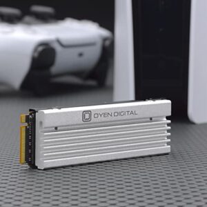 Oyen Digital Dash Pro 4TB NVMe PCIe TLC NAND SSD with Heatsink, Compatible with Sony PS5 Internal M.2 Slot