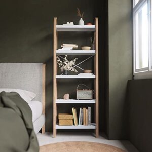 Umbra Bellwood 5-Tiered Freestanding Shelf White/Natural