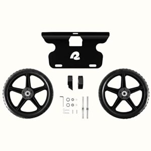 Retrospec Palisade 45 & 65 Qt Cooler Wheel Kit with 12” No-Flat Tires - Durable Straps & Power-Coated Steel Axles - 65qt