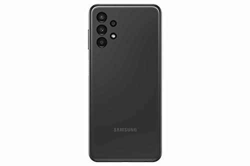 SAMSUNG Galaxy A13 (SM-A137F/DS) Dual SIM, 64GB + 4GB, Factory Unlocked GSM, International Version (Fast Car Charger Bundle) - No Warranty - (Black)