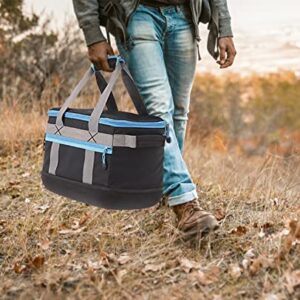 ABCCAMPING Camping Cooler Bag, Soft Sided Cooler, 50-Can Insulated Lunch Cooler Bag, Leak Proof Soft Cooler Bag Cooler Bag， Keep 24 Hours for Camping, Fishing, Hiking, Picnicking, Beach