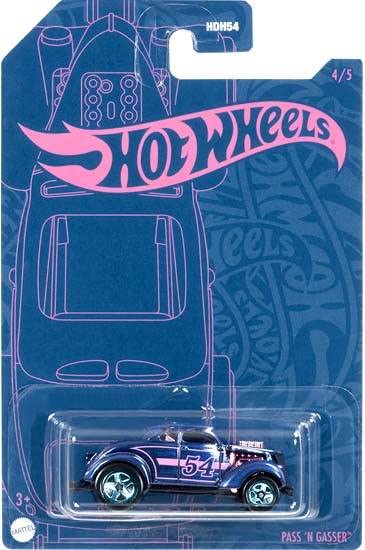 Hot Wheels 2022 Pearl and Chrome 54th Anniversary Complete Set of 5 Diecast Vehicles