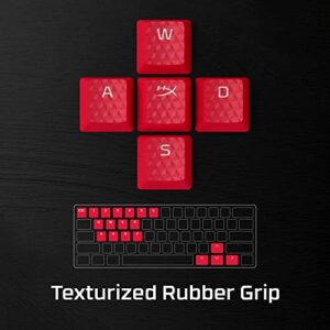 HyperX Rubber Keycaps – Gaming Accessory Kit, 19 Keys, English (US) Layout, Pink