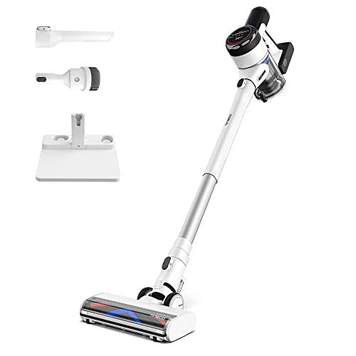 Tineco Pure ONE S15 Essentials Smart Cordless Vacuum Cleaner, Stick Vacuum with ZeroTangle Brush & Fade-Free Suction, Deep Clean for Hard Floor & Carpets, Pet Hair Cleaning with Led Headlights