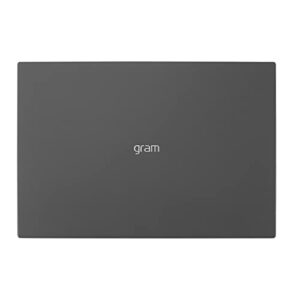 LG gram (2022) 14Z90Q Ultra Lightweight Laptop, 14" (1920 x 1200) IPS Display, Intel Evo 12th Gen i7 1260P Processor, 16GB LPDDR5, 512GB NVMe SSD, FHD Webcam, WiFi 6E, Thunderbolt 4, Windows 11, Gray