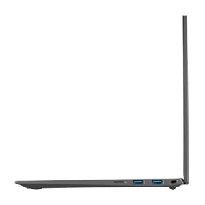 LG gram (2022) 14Z90Q Ultra Lightweight Laptop, 14" (1920 x 1200) IPS Display, Intel Evo 12th Gen i7 1260P Processor, 16GB LPDDR5, 512GB NVMe SSD, FHD Webcam, WiFi 6E, Thunderbolt 4, Windows 11, Gray