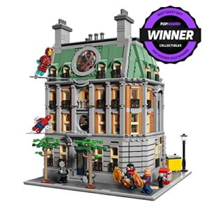 LEGO Marvel Sanctum Sanctorum 76218, 3-Story Modular Building Set, Avengers Movie Collectible, 9 Minifigures Including Doctor Strange, Wong, Spider-Man, Iron Man and The Scarlet Witch
