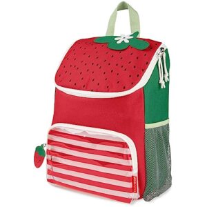 skip hop sparks kid's backpack, kindergarten ages 3-4, strawberry