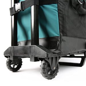 Arctic Zone Titan Deep Freeze Wheeled Cooler - 60 Can Rolling Cooler - Pine Green - Cooler with Deep Freeze Insulation and Detachable All-Terrain Cart with Wheels