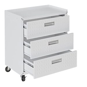 Manhattan Comfort Fortress Storage Units, White