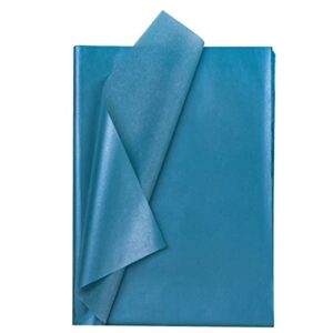 ruspepa gift wrapping tissue paper - metallic silver blue tissue paper for gift wrap, art crafts, diy, pack bags, birthday, wedding and more - 19.5 x 27.5 inches - 25 sheets