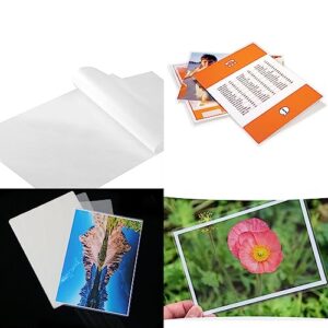 YUENTOEN Thermal Laminating Pouches, 100 Pack Letter Lamination Sheets, Size 8.66 x 12.13 Inch,3-Mil Thick, A4 Laminated Film Paper for Laminated Photo/Files/Card/Picture, Clear