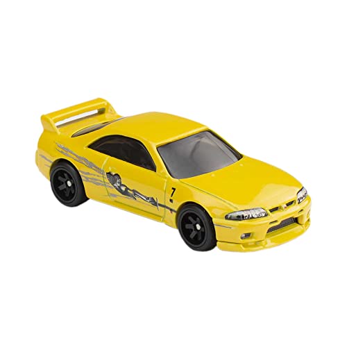 Hot Wheels Retro Entertainment Collection,Nissan Skyline GTR R33, TV, & Video Games, Iconic Replicas for Play or Display, Gift for Collectors