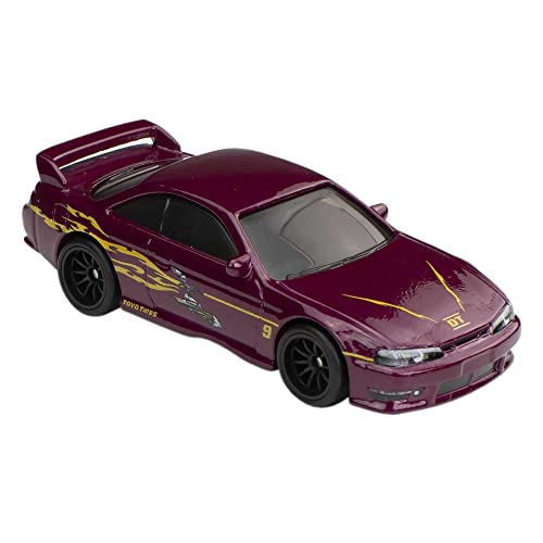 Hot Wheels Retro Entertainment Collection,Nissan S14, TV, & Video Games, Iconic Replicas for Play or Display, Gift for Collectors