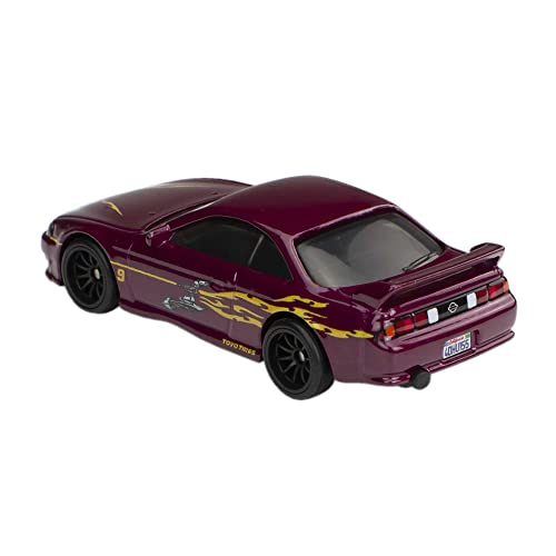 Hot Wheels Retro Entertainment Collection,Nissan S14, TV, & Video Games, Iconic Replicas for Play or Display, Gift for Collectors