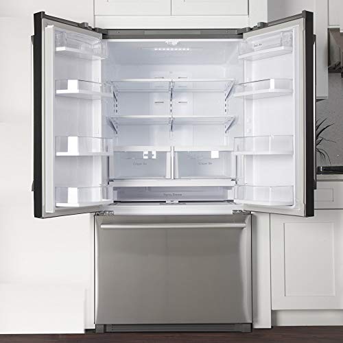 Kucht K748FDS-M French Door Refrigerator, Silver