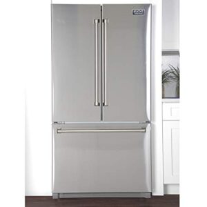 Kucht K748FDS-M French Door Refrigerator, Silver