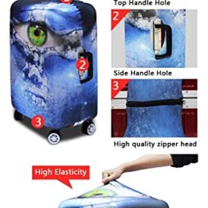 Mumeson Travel Luggage Covers Washable Spandex Polyeester Elastic Luggage Protect Cover Suitcase Protective Cushion Womens Girls Fit Inch 22 23 24 25