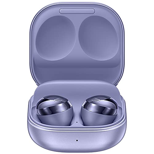 Samsung Galaxy Buds Pro, True Wireless Earbuds w/Active Noise Cancelling (Wireless Charging Case Included), Phantom Violet (International Version) (Renewed)