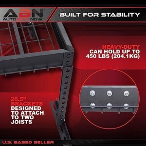 ABN Garage Shelving Ceiling Mounted Storage Racks - 3x6ft Ceiling Garage Storage System for Totes Decorations and More