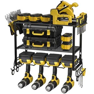 lmaive power tool organizer, tool organizers and storage, drill holder wall mount, power tool organizer wall mount, power tool storage rack, drill storage rack drill holder rack