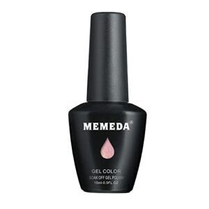 MEMEDA Gel Nail Polish 15ml Soak Off UV LED Gel Polish Peal White Varnish