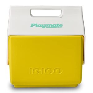 Igloo Retro Little Playmate: Yellow 7 qt Cooler