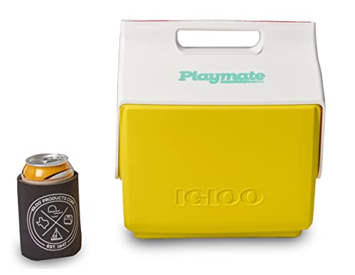 Igloo Retro Little Playmate: Yellow 7 qt Cooler