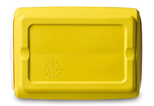 Igloo Retro Little Playmate: Yellow 7 qt Cooler